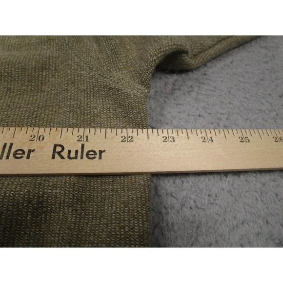 Orvis Jacket Mens Medium Brown Full Zip Pockets Cotton Blend - Picture 9 of 9